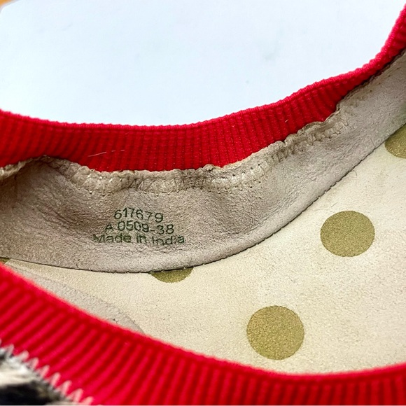 Boden Hettie Ballerina Flats, Zebra Print - Picture 9 of 15